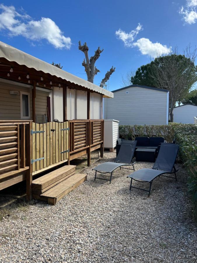 Mobilhome La Carabasse Vias Plage Exterior foto