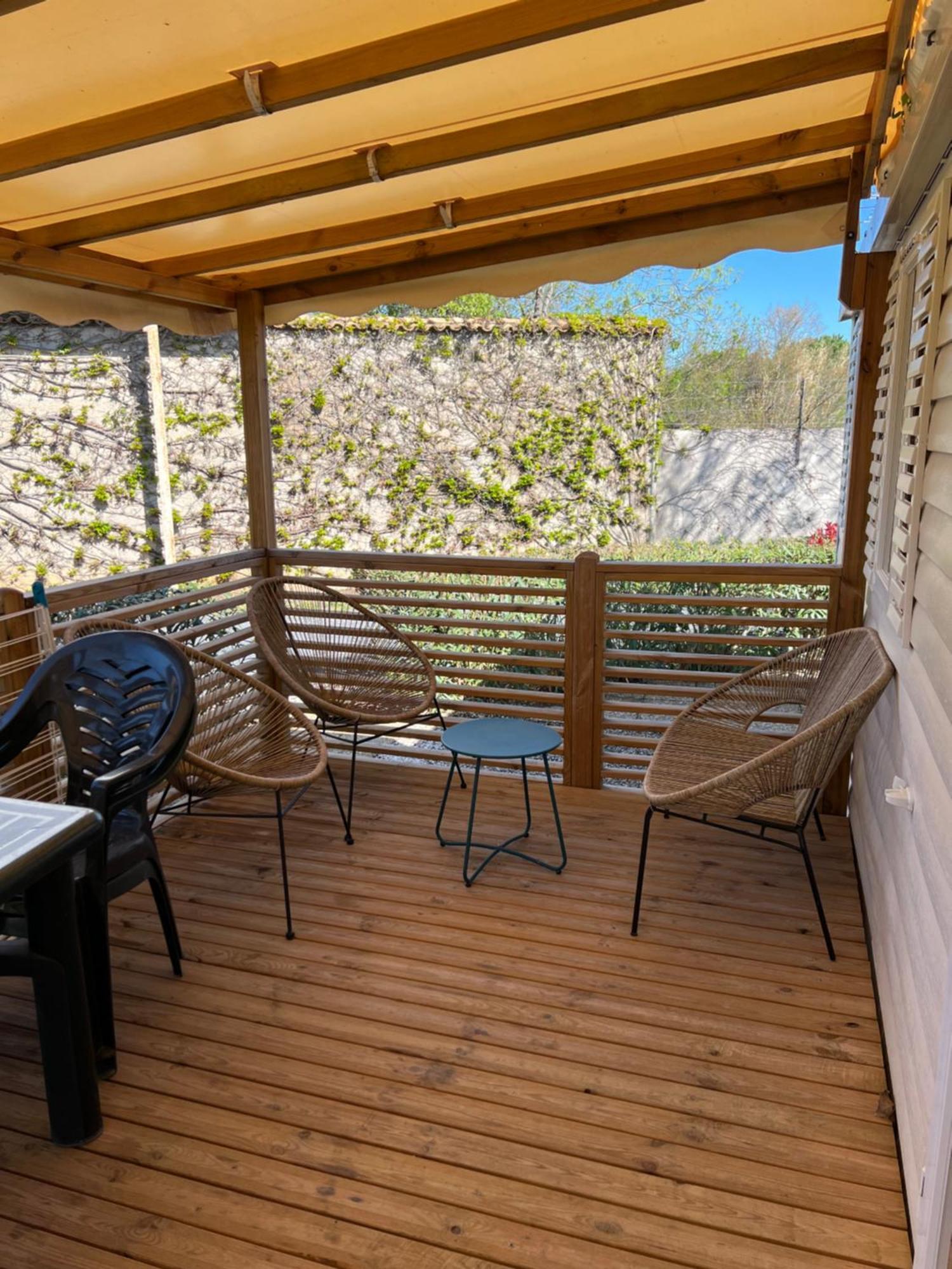 Mobilhome La Carabasse Vias Plage Exterior foto